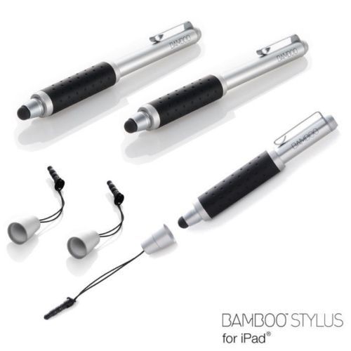 3 Wacom Bamboo Pocket Expandable Stylus Touch Screen iPad iPhone Kindle Android