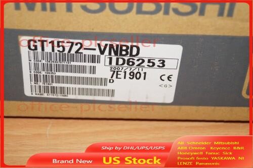 New In Box MITSUBISHI HMI GT1572-VNBD Panel GT1572VNBD Free Shipping