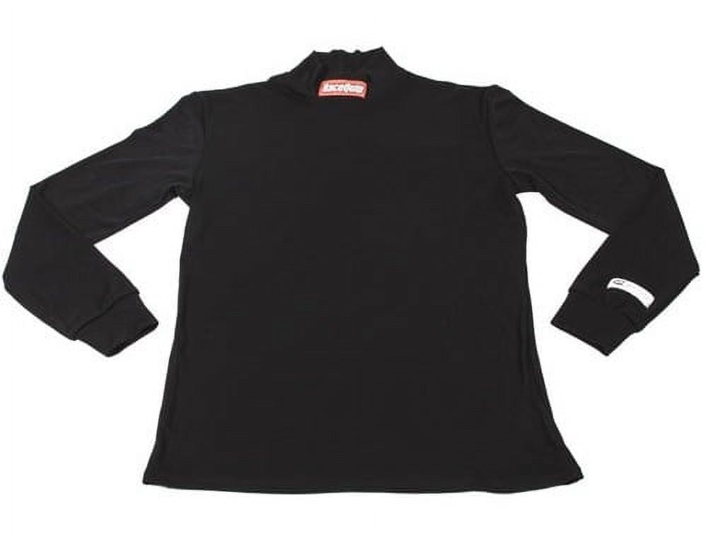 RaceQuip 421992 SFI 3.3 Fire Retardant (FR) Underwear Top Small Black