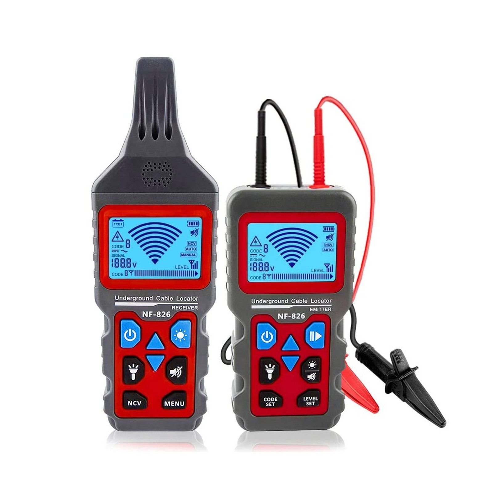 NOYAFA NF-826 Underground Cable Tester Locator Circuit Tracer Metal Pipe Dete...