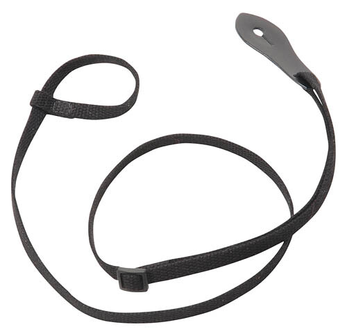 Levys Cotton Mandolin Strap-Black Folk Instruments Series-3/8 inch. Wide