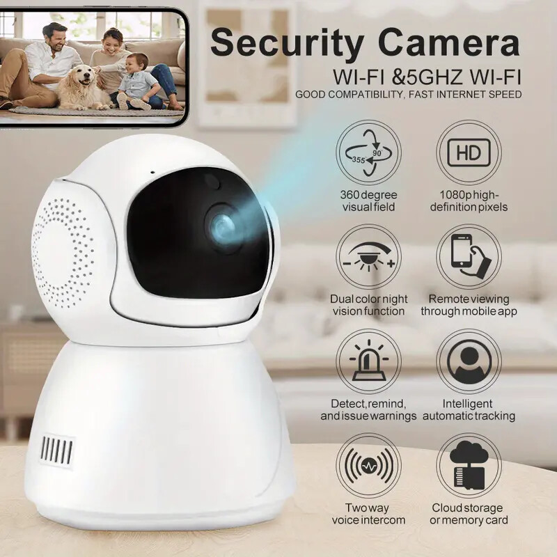 Mini Camara Oculta Espia De Seguridad WiFi 1080P Inalambrica Con Audio y Video