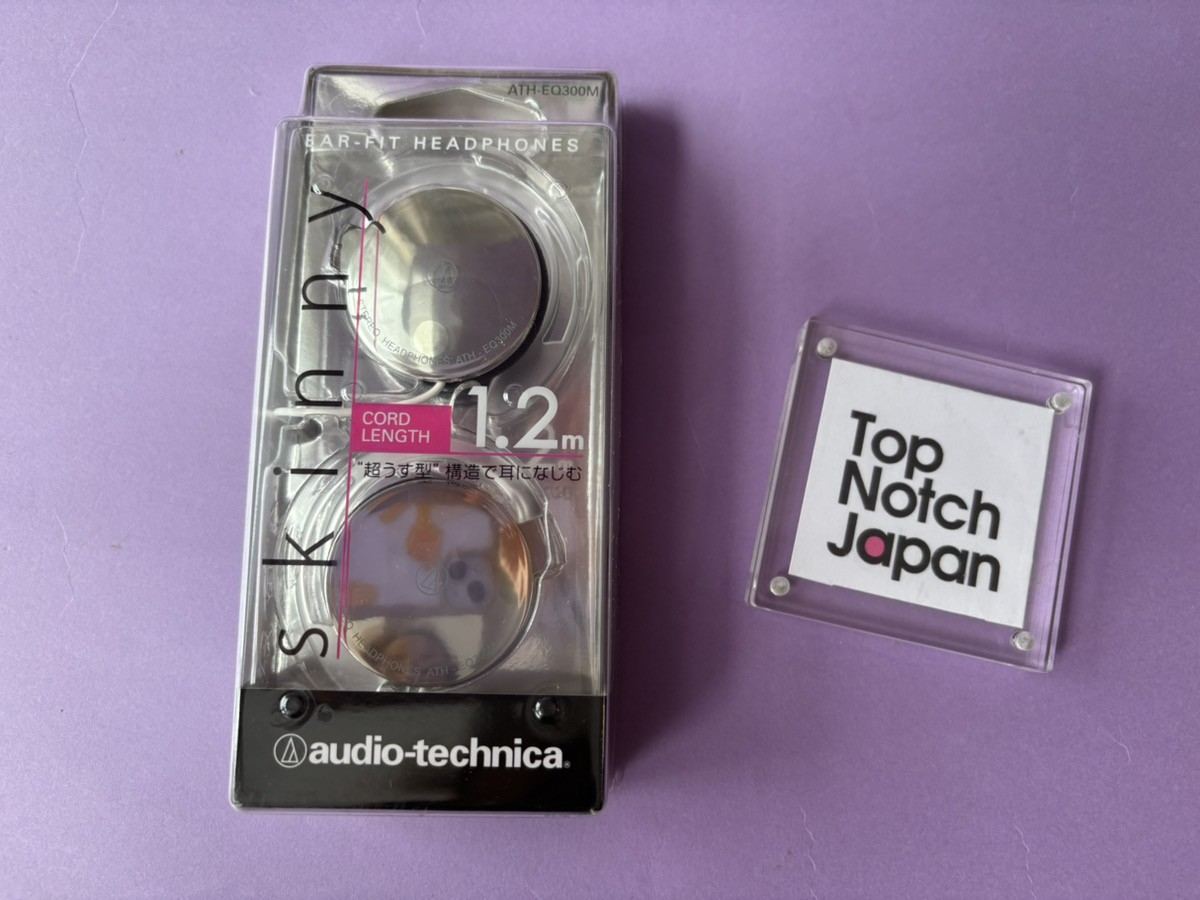 Audio-technica ATH-EQ300M SV Ear Fit stereo Headphones Silver New Japan