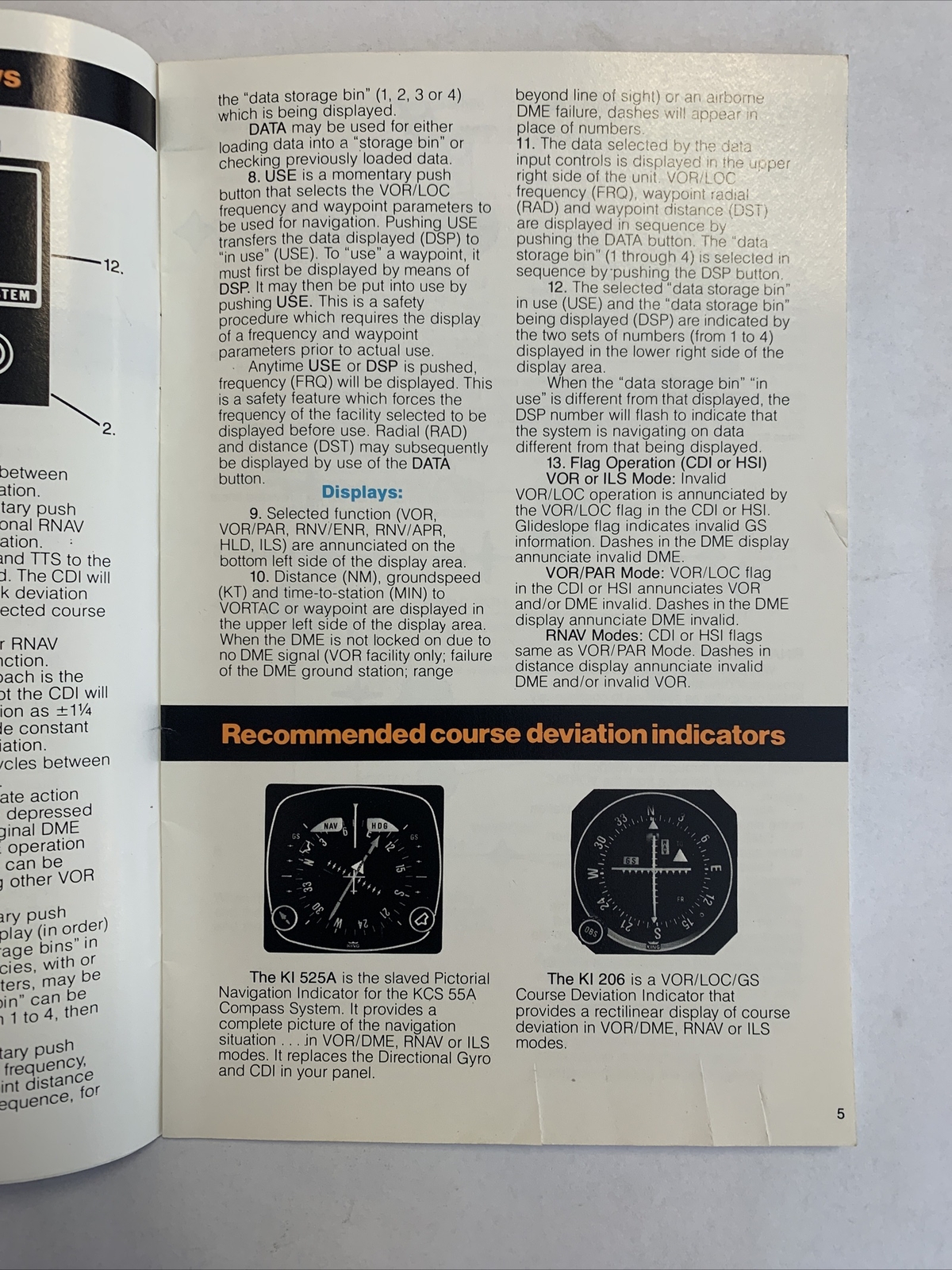 King KNS 80 Pilot's Guide