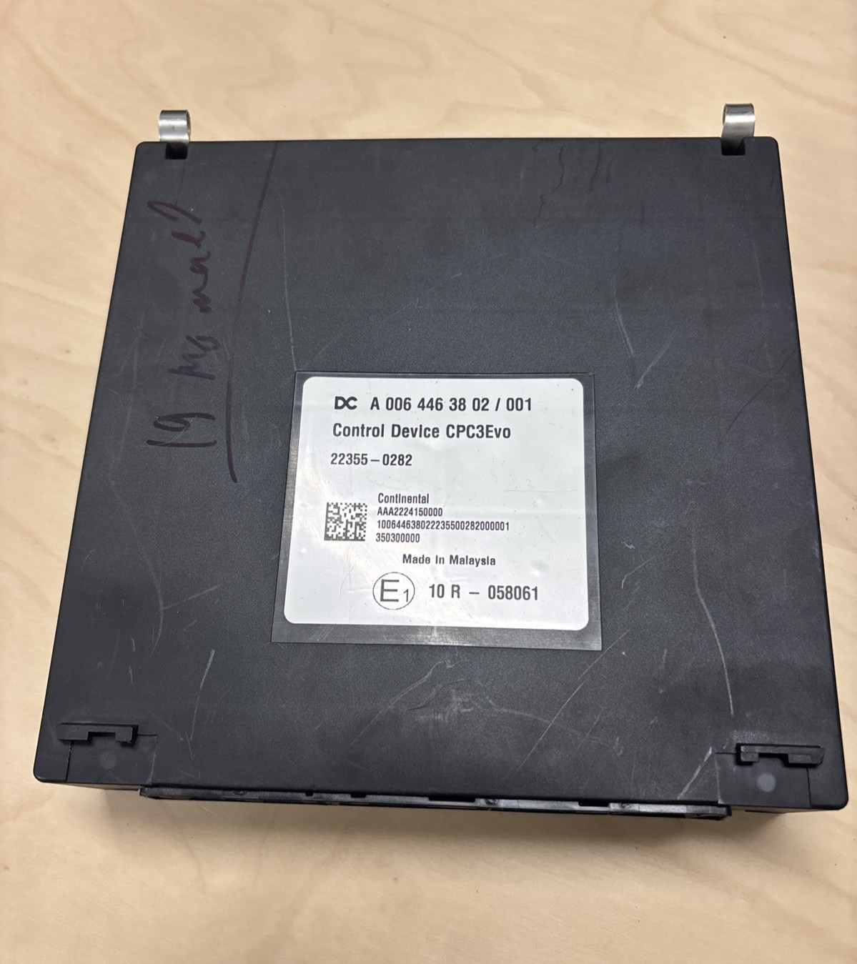 2019 Freightliner Cascadia CPC3Evo Control Module - P/N: A006 446 38 02/ 001