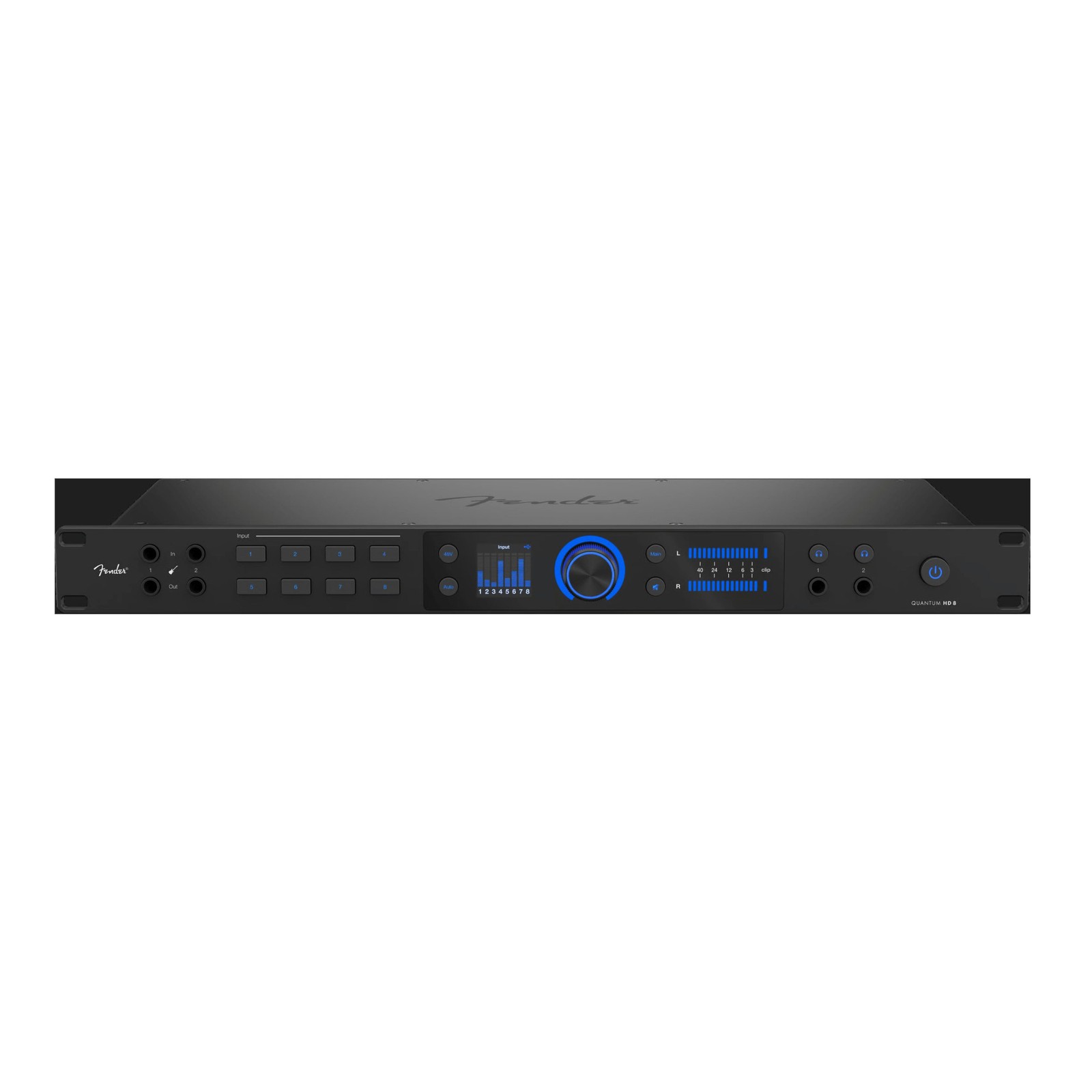 Fender Studio Quantum HD 8 USB-C Audio Interface (Black)