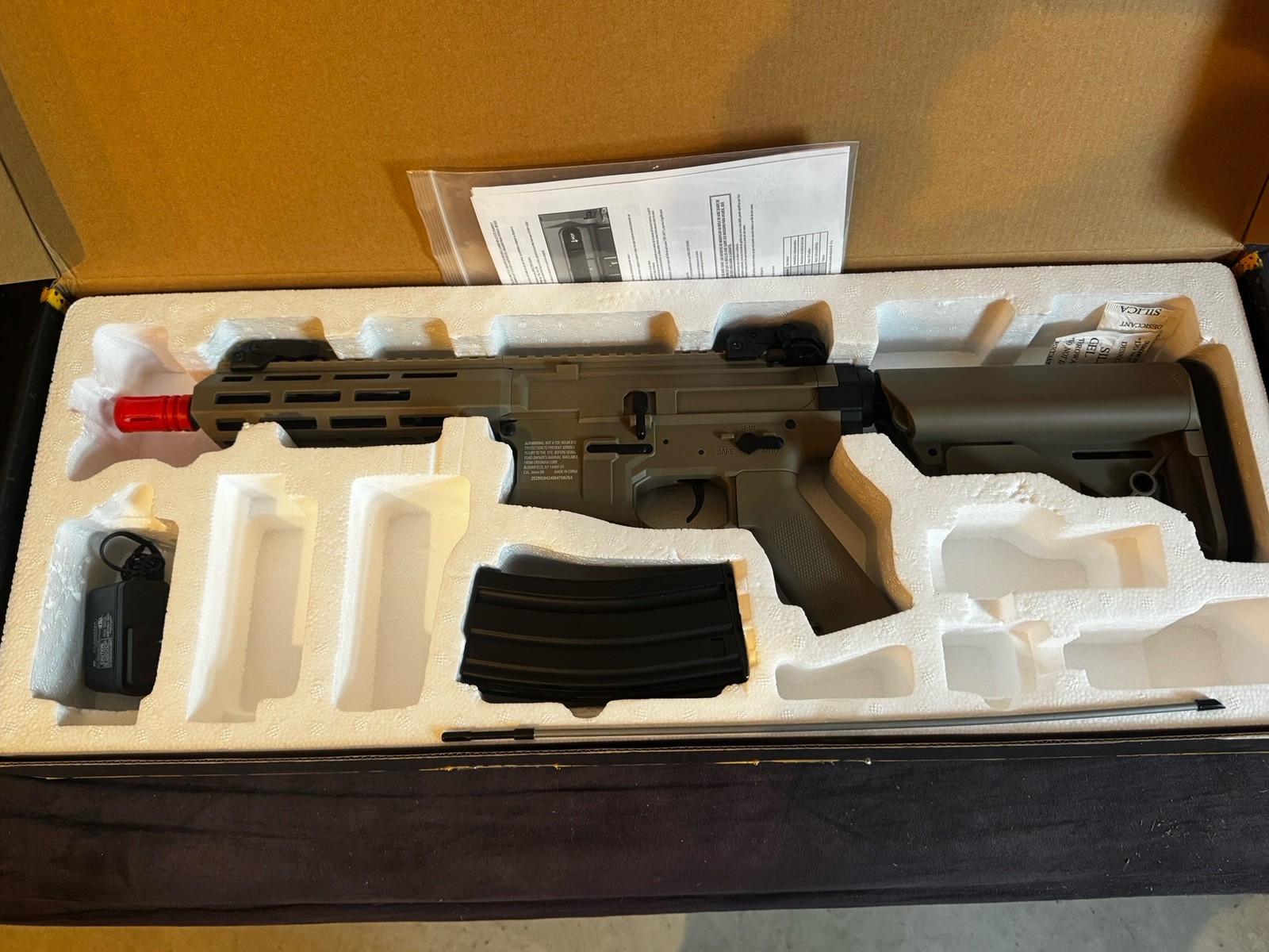 Game Face Ripcord M4 Electric Full/Semi Auto Airsoft Rifle