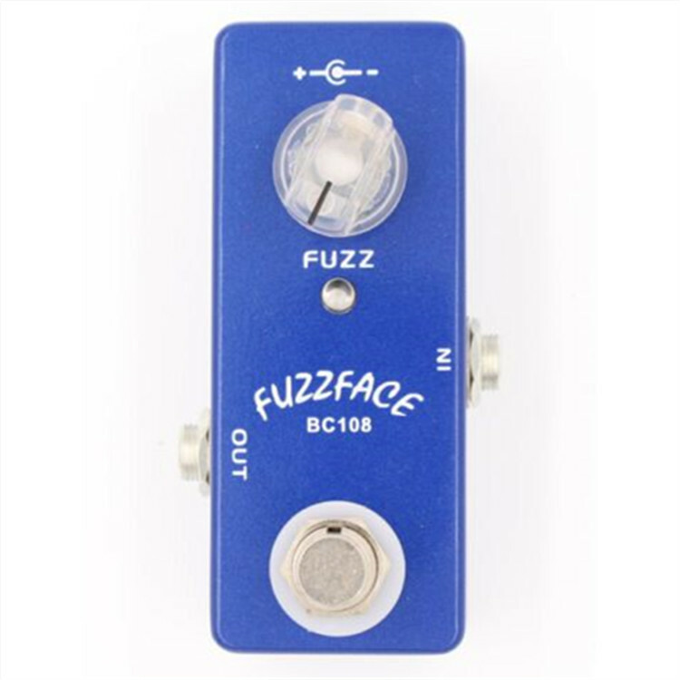 Mosky NANO Fuzz Distortion Guitar Effects Pedal BC108 True Bypass 12V in