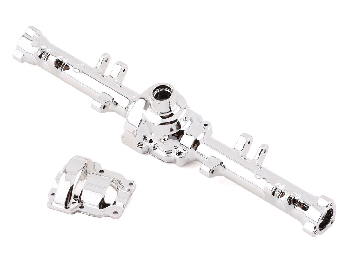 Redcat SixtyFour Rear Axle Housing Assembly (Chrome) [RER14526]