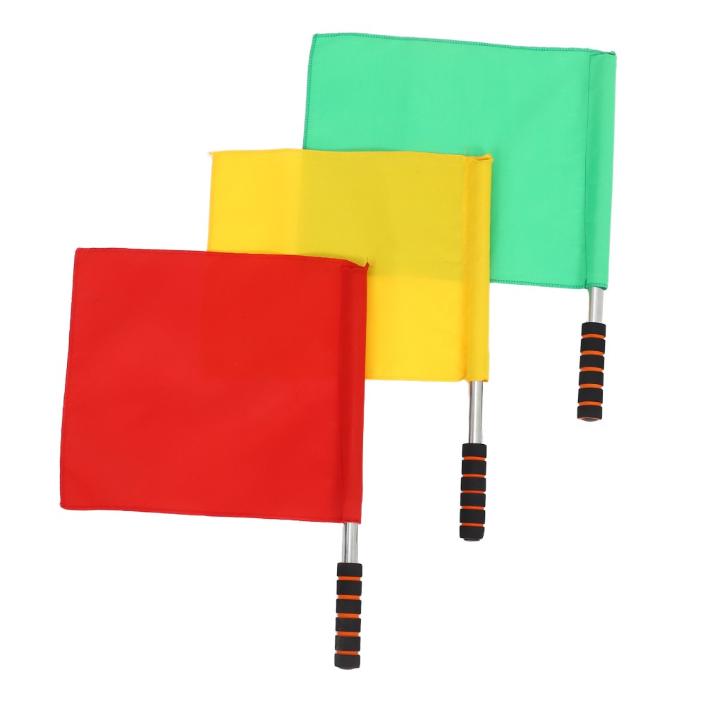3pcs Warning Signal Flags for Traffic Signals