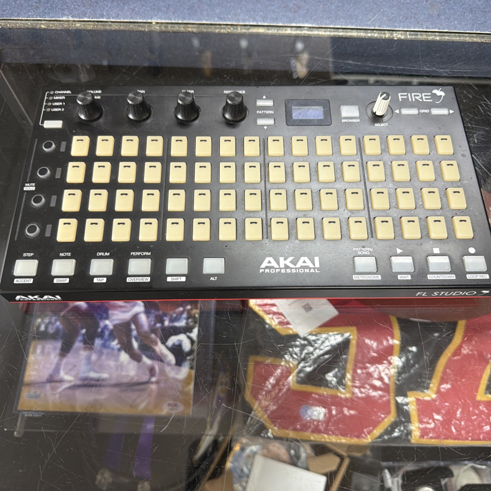 Akai Professional Fire FL Studio USB Midi Pad Controller USED, hardware only