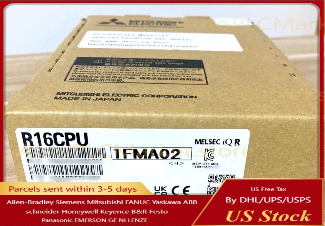 New In Box Mitsubishi R16CPU Programmable Logic Controller PLC CPU Unit