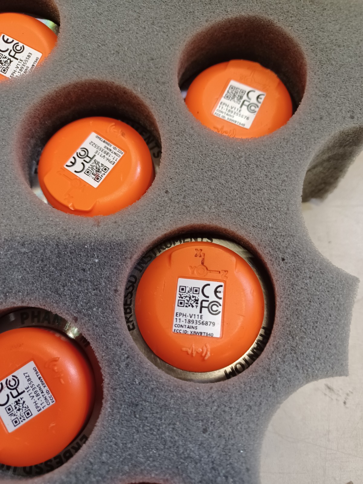 X1 EPH-V11E | Triaxial Wireless Vibration Sensor – High G’s