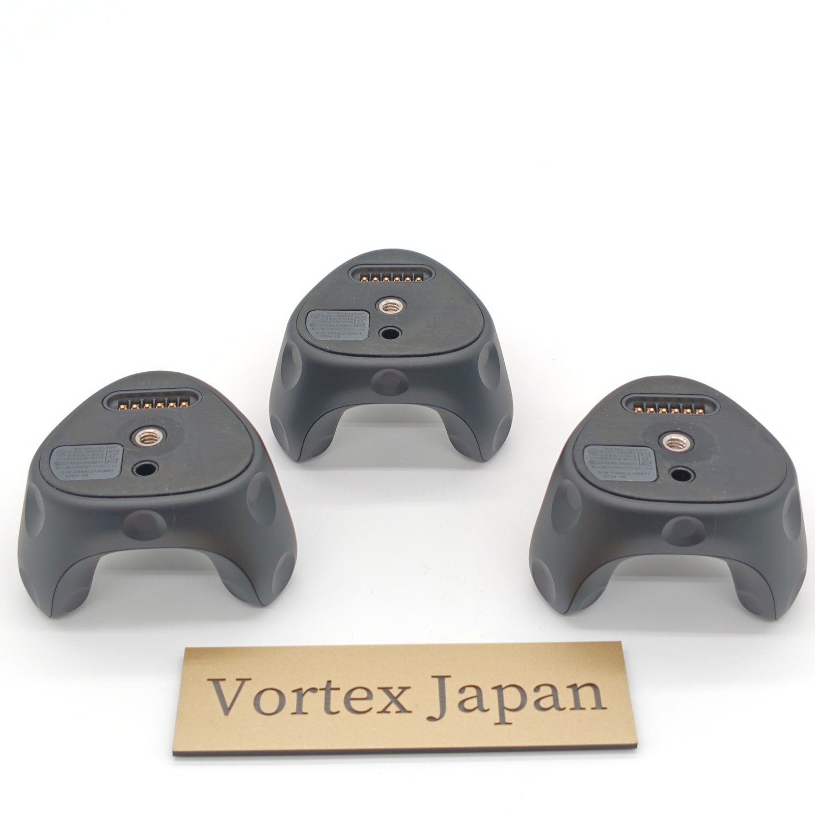 HTC VIVE Tracker 3.0 2021 Model x3 Set USB Cable Operation confirmed Near Mint