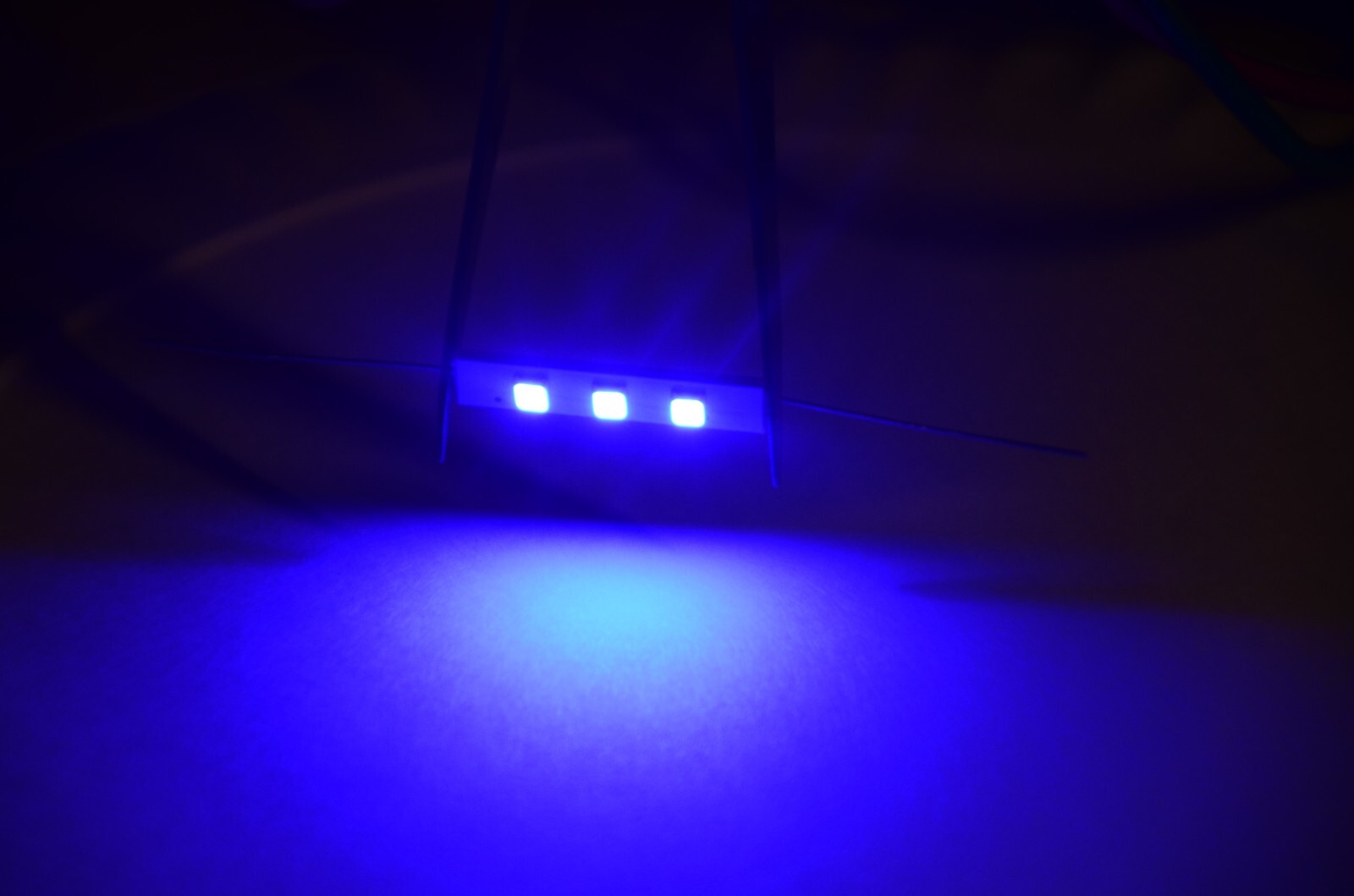 (4)(14v-LED AXIAL ROYAL BLUE LAMPS BULBS/M506,M510,M506RS,M5060,M5030/Onkyo