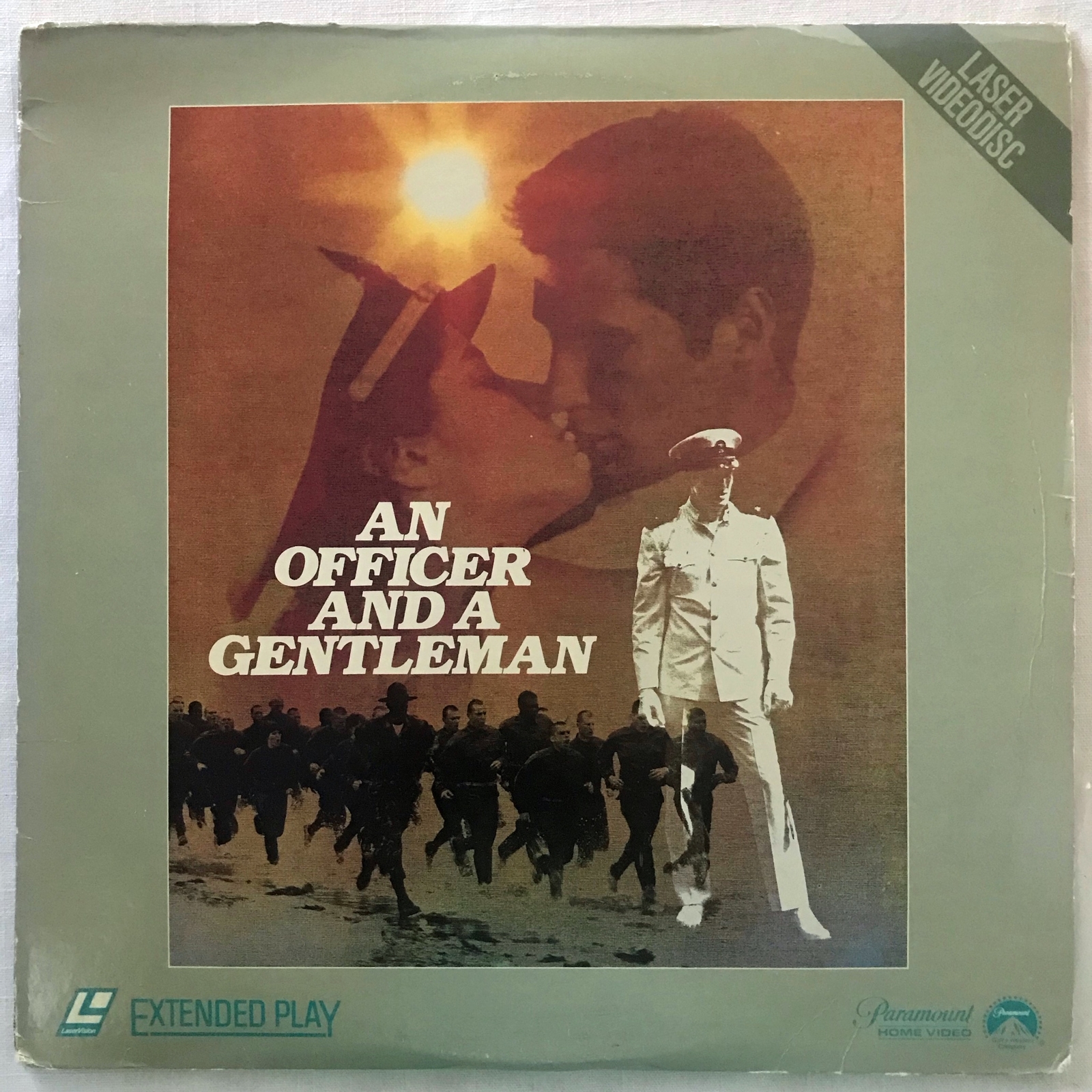 AN OFFICER AND A GENTLEMEN Richard Gere LASERDISC Debra Winger Louis Gosset Jr.