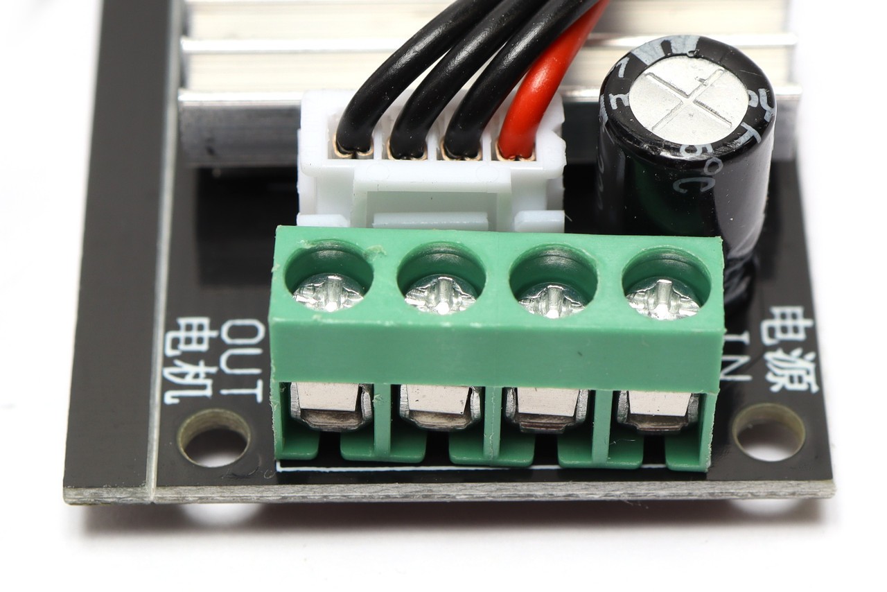 80W PWM DC Motor Control with Reversing Switch
