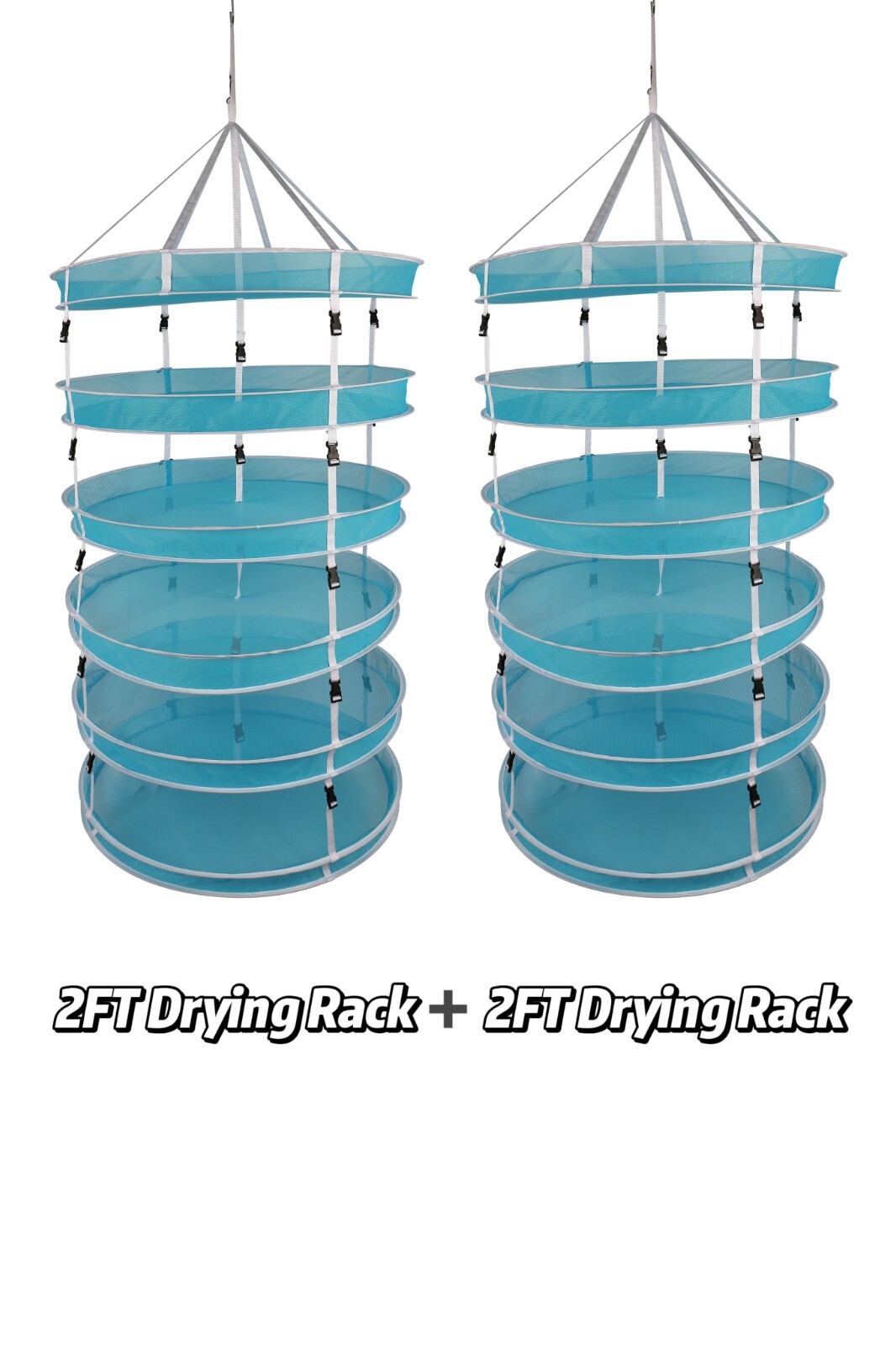 THEPROTECTOR Drying Rack Net 2FT＋2FT 6 Layer Scale Included Racks Assembled