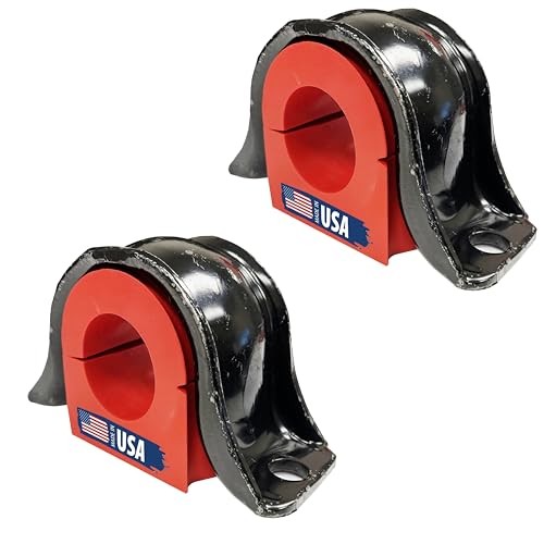 Silverado Sierra Front Sway Bar Stabilizer Kit - Red Bracket/Bushing Kit