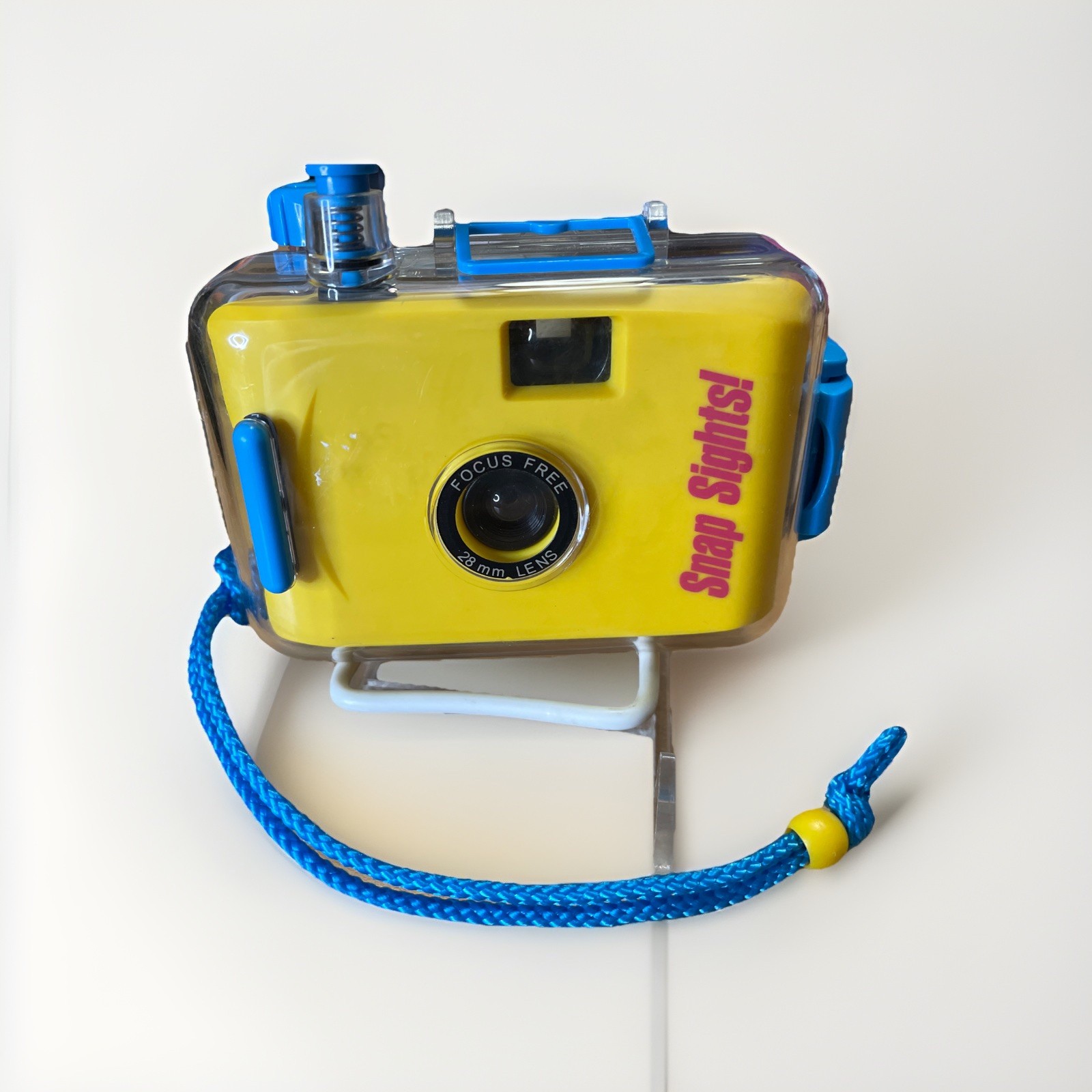 VTG snap sights 35mm underwater camera With Clear Case And Camera Inside No Film