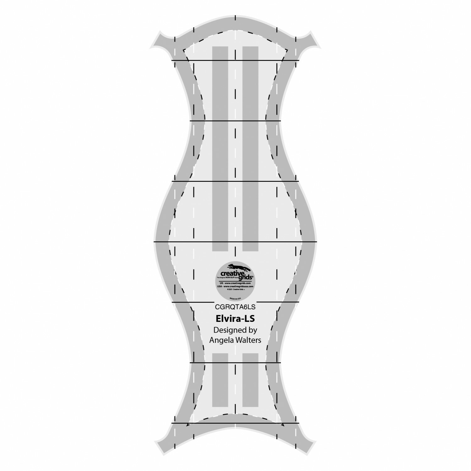 Genuine Creative Grids Low Shank Machine Quilting Tool - Elvira Part # CGRQTA6LS
