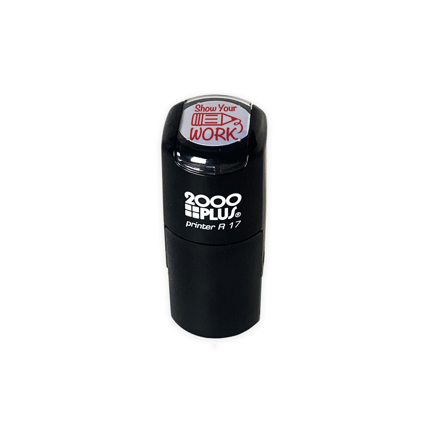 Show Your Work Teacher Stamp Self Inking Rubber Stamp Red Ink Classroom 1 PCS