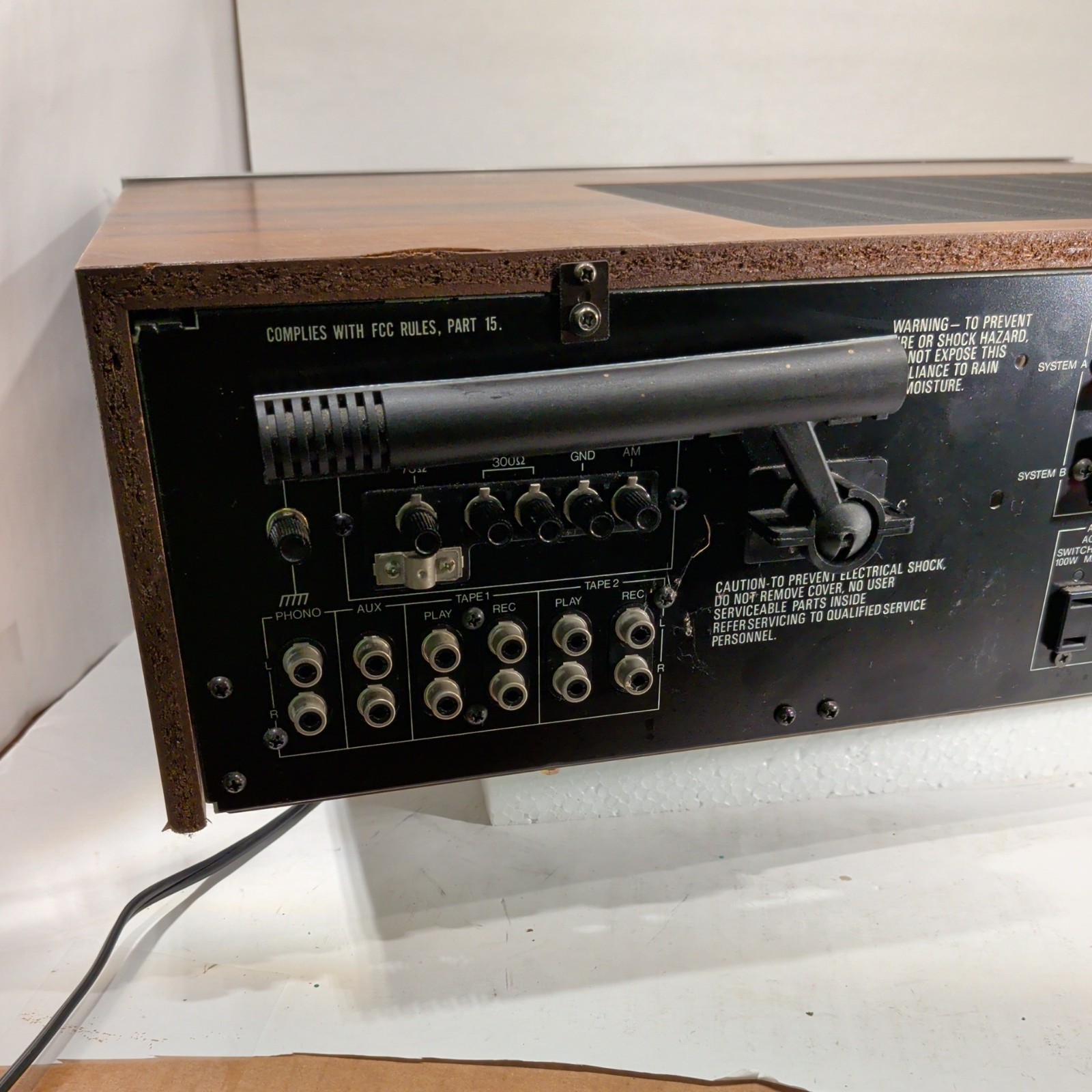 MCS 3249 Modular Component Systems Digital Synthesized Stereo Receiver