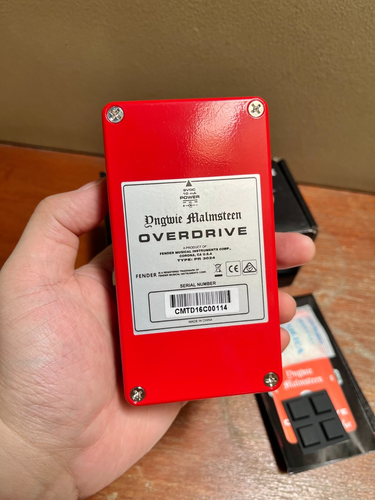 Fender Yngwie Malmsteen Overdrive