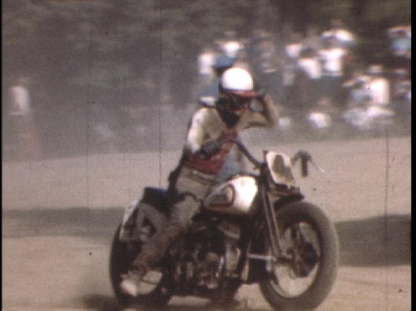 Vintage Harley 1940's Motorcycle Race Film WR & Indian WL EL DVD Flathead AMA JD