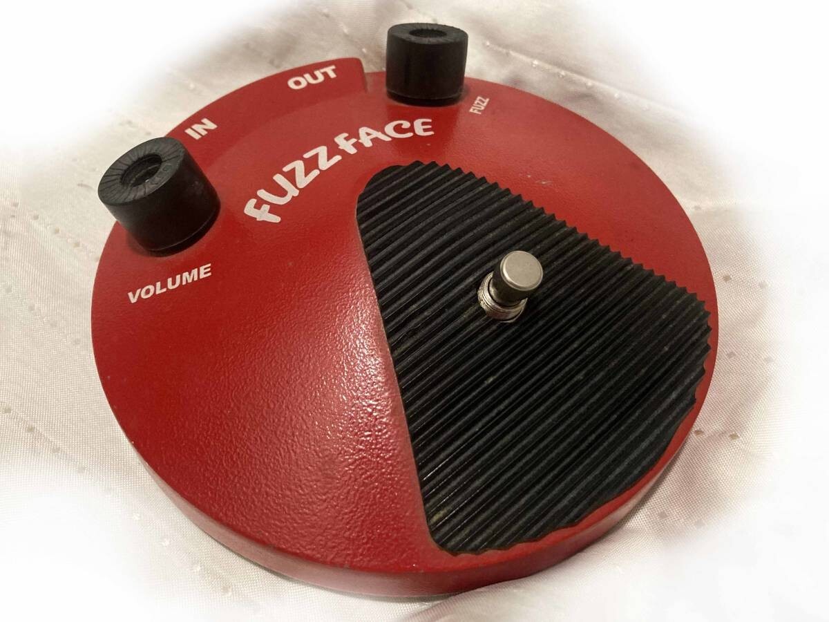 Jim Dunlop NKT-275 FUZZ FACE Germanium Fuzz Effector Red Good