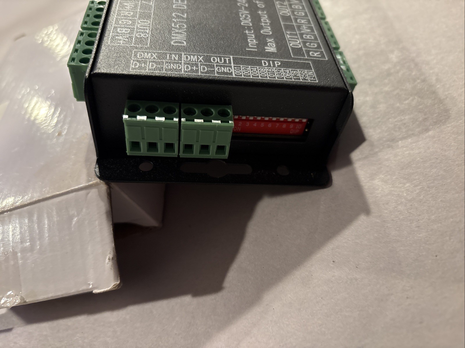 HIGH POWER LED DMX 512 OR DMX512 DECODER 24 CHANNEL