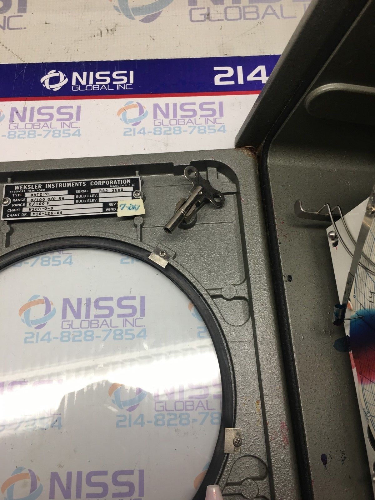 WEKSLER INSTRUMENTS 08T2P0 ( PARTS UNIT UNTESTED)
