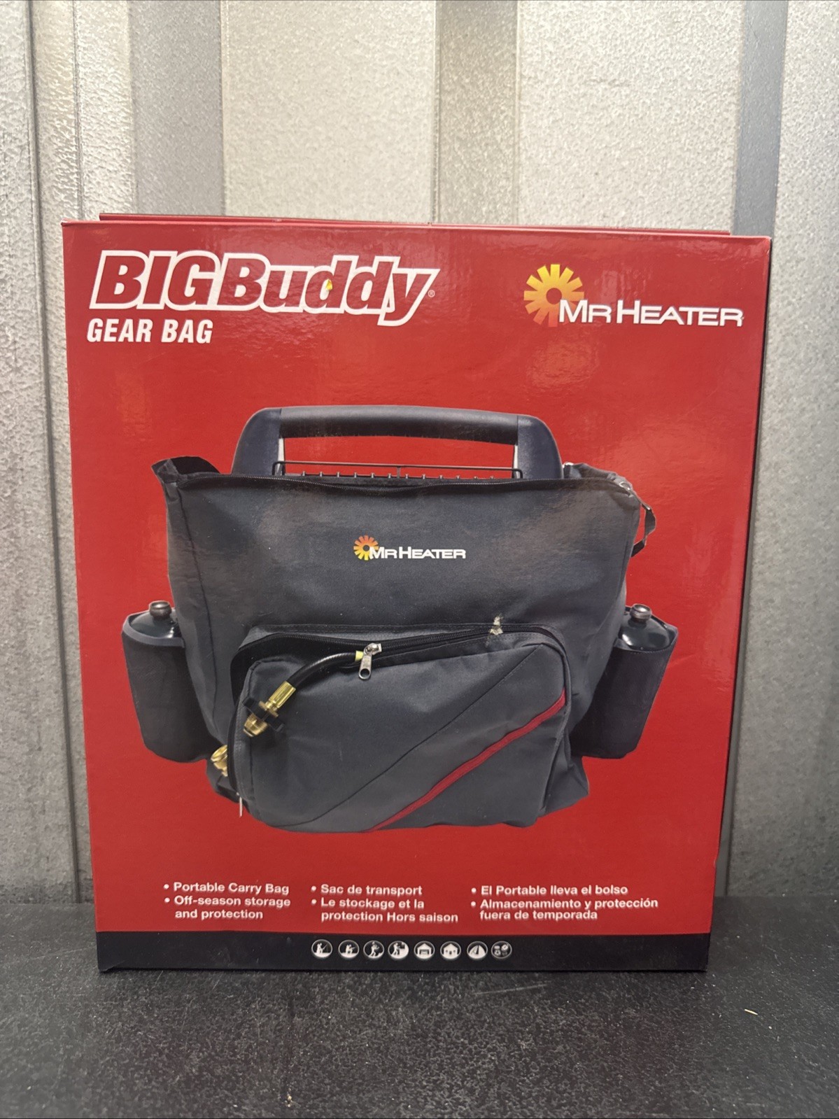 Mr. Heater Water Resistant 18B Big Buddy Storage Carry Gear Zippered Bag