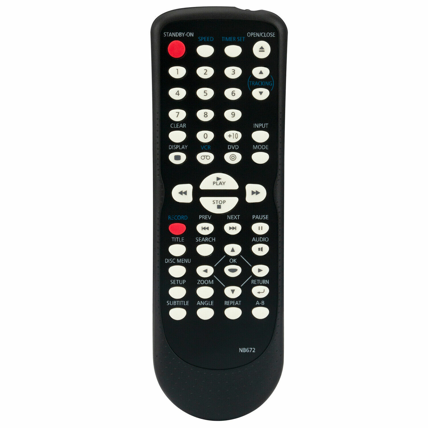 NB672UD Replace Remote for Magnavox DVD VCR Combo CD Player DV225MG9 DV226MG9B