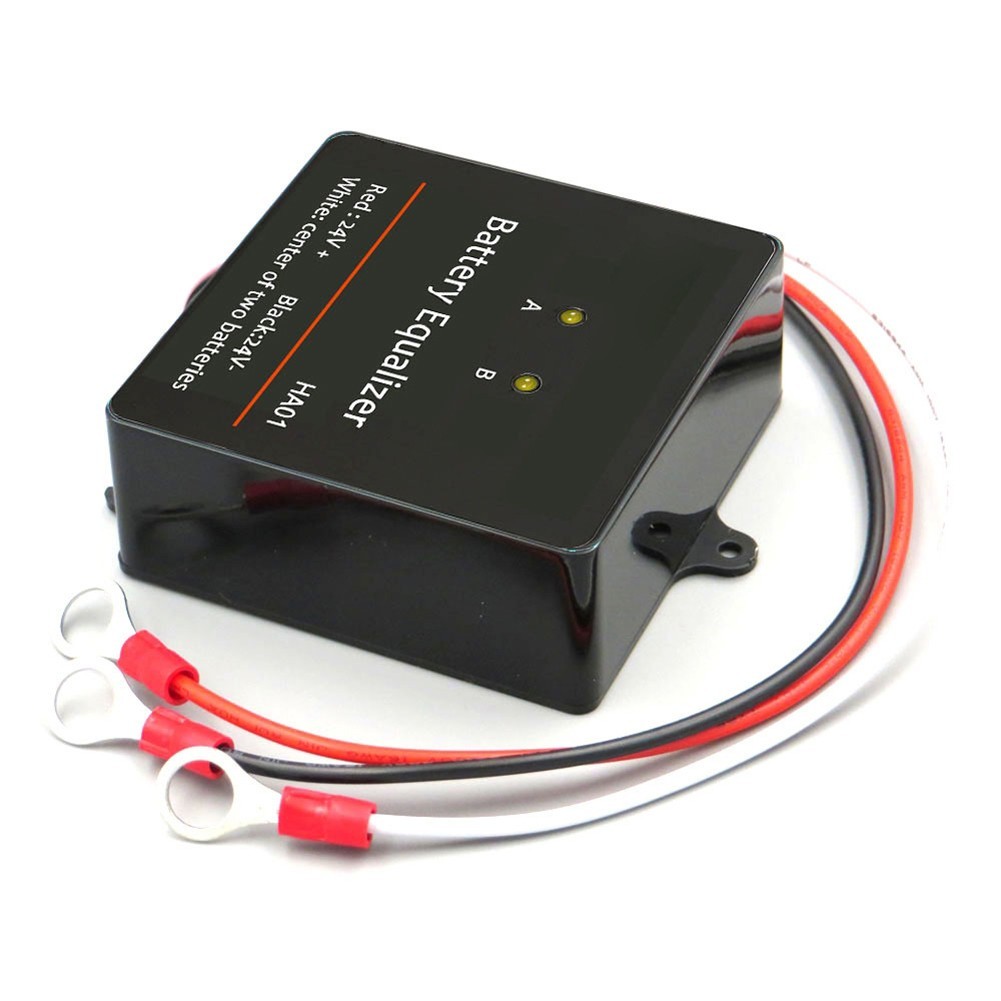 24V Battery Cell Balancer for 2x12 Volt Cells Active Voltage Controller