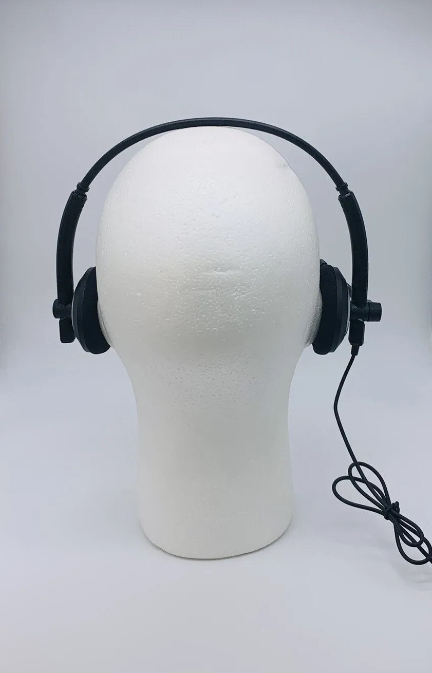 Awatrue Computer Headset EH05 with Microphone Wired 3.5mm Jack Black - Open Box