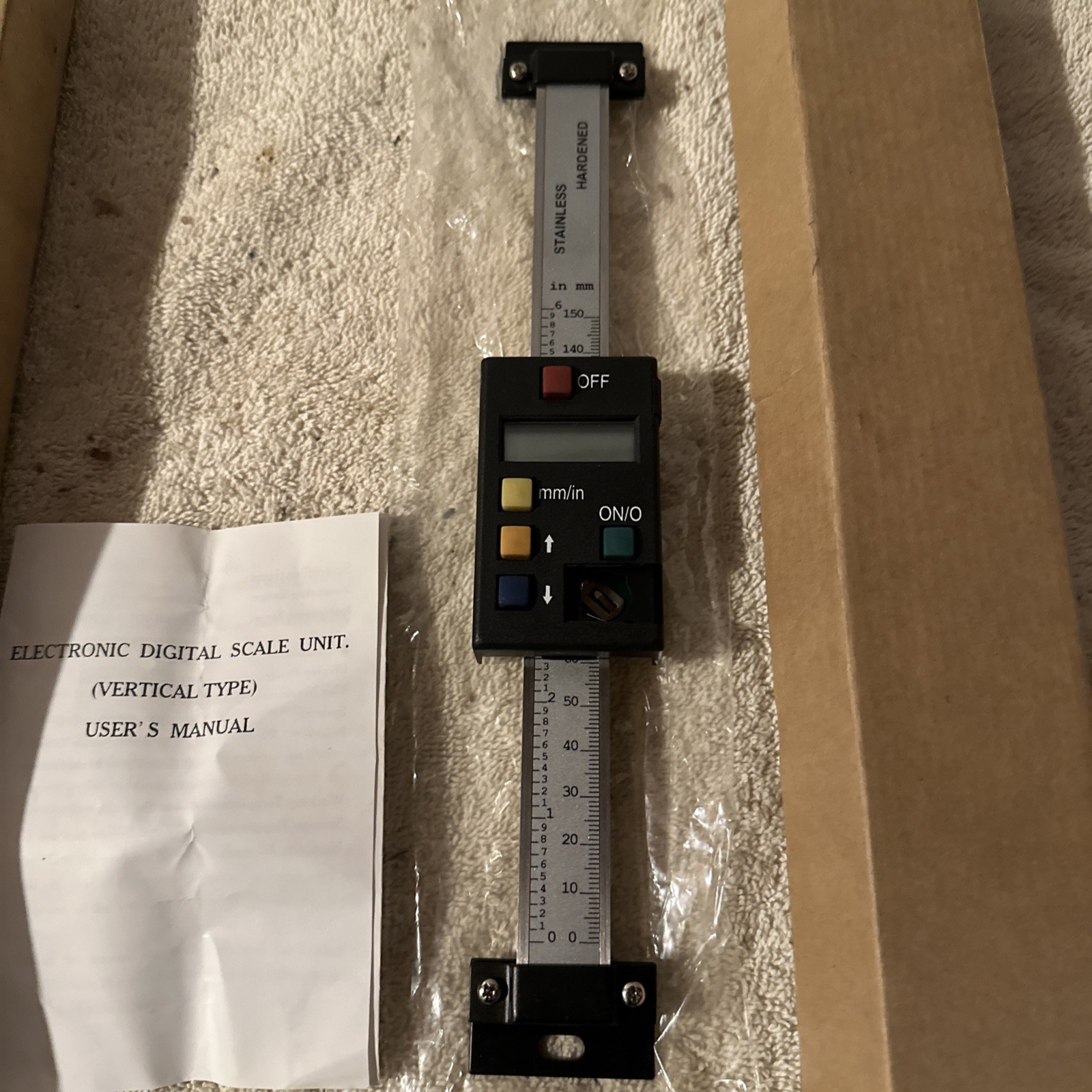 Digital Scale Unit Quill Feed Vertical Type
