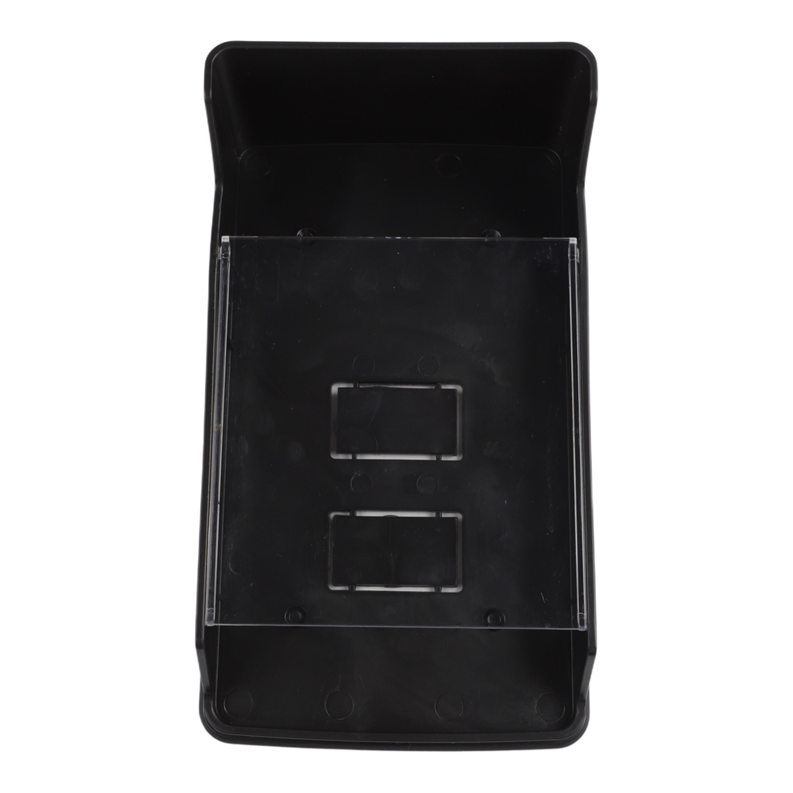 For Access Control Keypad Rainproof Cover Waterproof Sunshade Black ABS