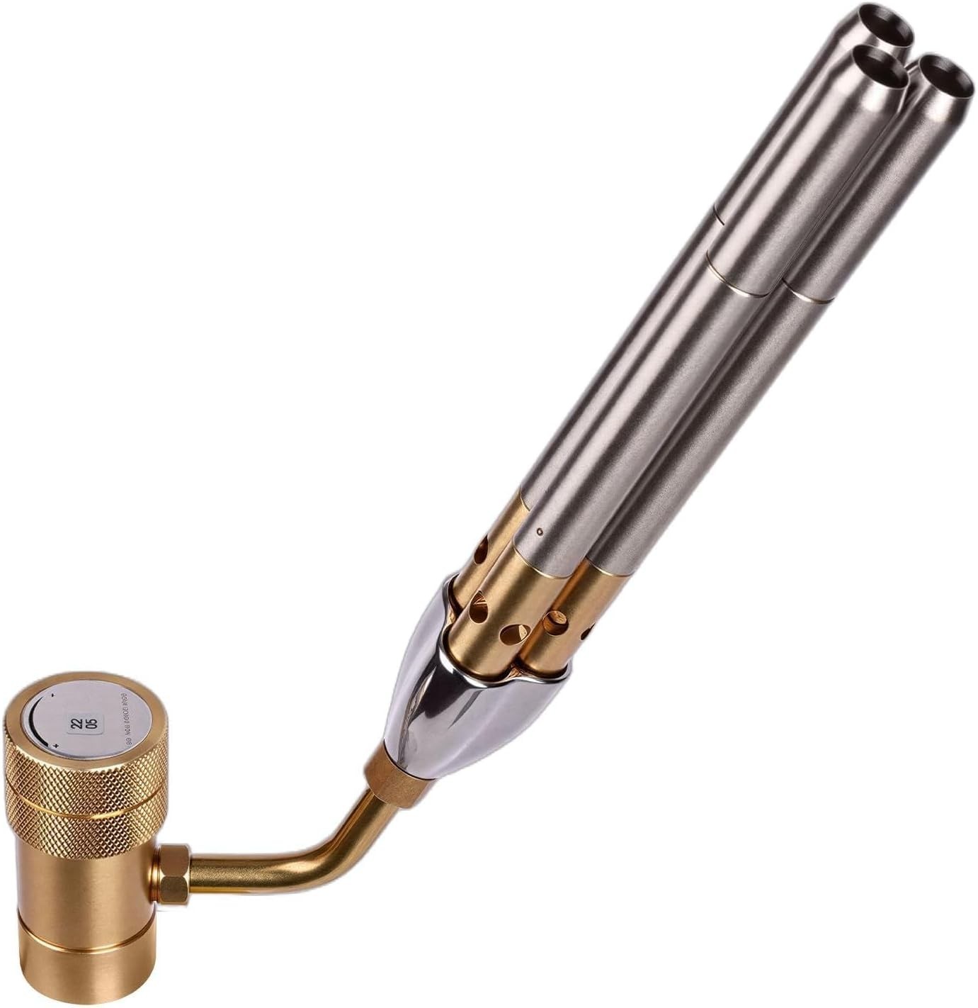 BLUEFIRE Triple Flame Barrel Turbo Torch Head High Output 25590 BTU
