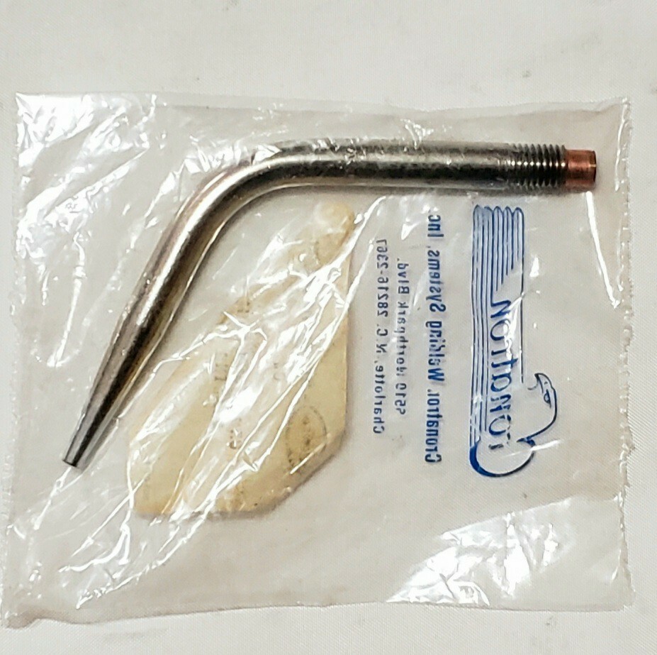 Cronatron Eagle Rosebud & Brazing Welding Tips W/ Mixer From Spray Welding Kit