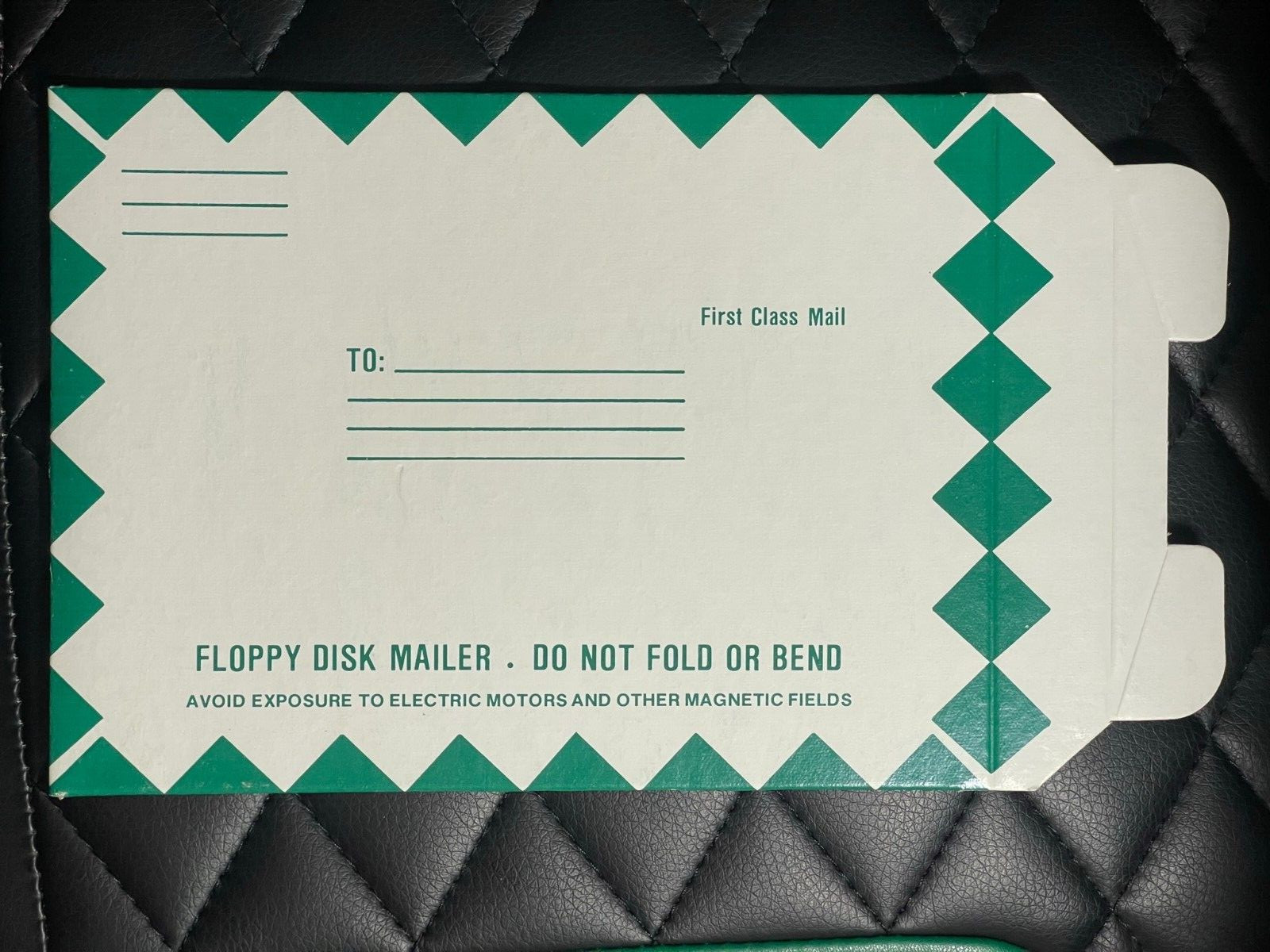 Vintage Floppy Disk Mailer (Nostalgia)