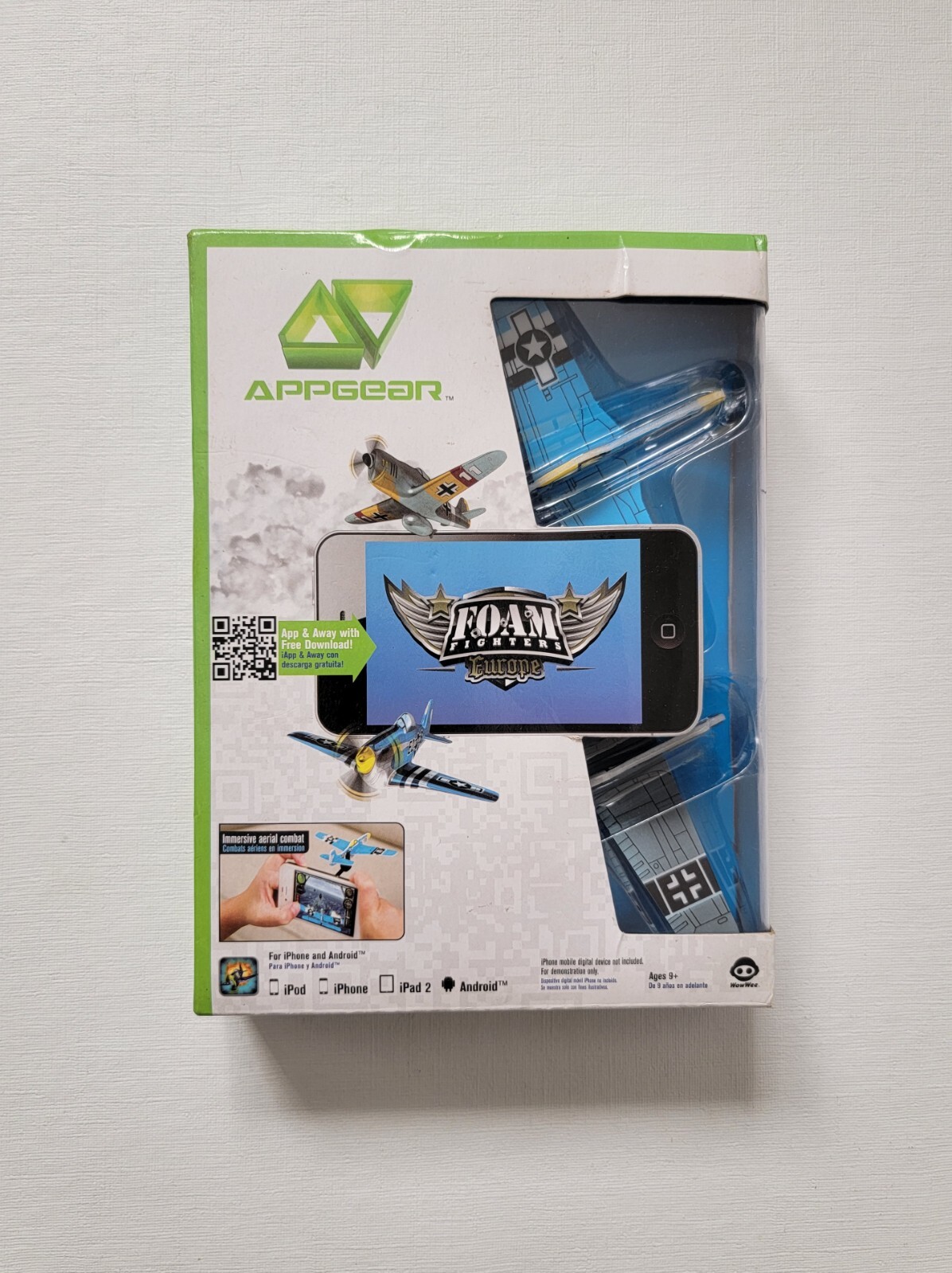 Appgear Foam Fighters Europe Mobile Application Game NIB new in box