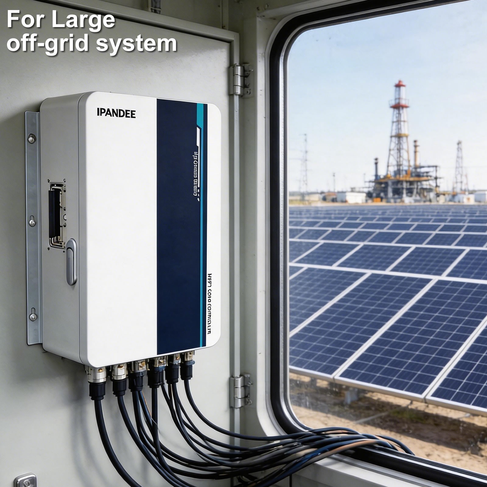 384V 100A MPPT Solar Charge Controller 850V PV Input Bluetooth for LiFePO4 AGM