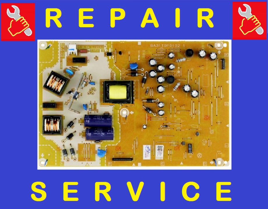 PHILIPS     39PFL2608/F7    POWER SUPPLY      REPAIR SERVICE