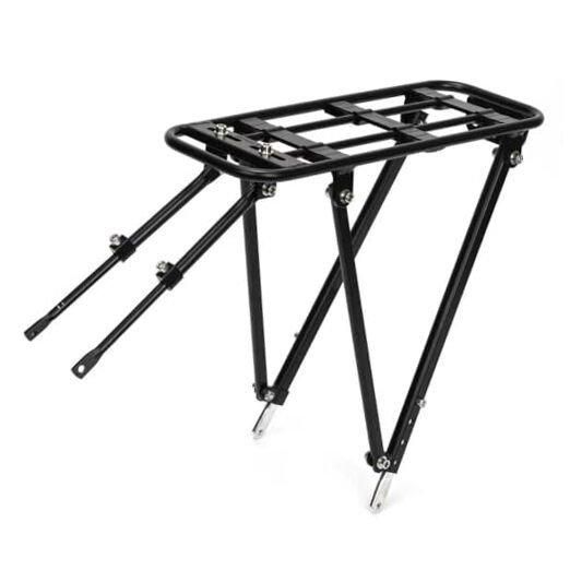 Bike Rear Rack Aluminum: Fits Most 26-29" No Disc Brake & Some Disc Brake