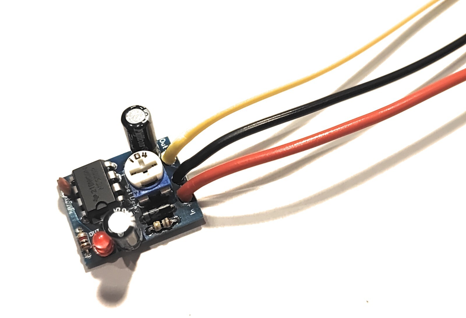 Car Module Convert Constant ON signal to adjustable 0-10 sec single pulse 12V