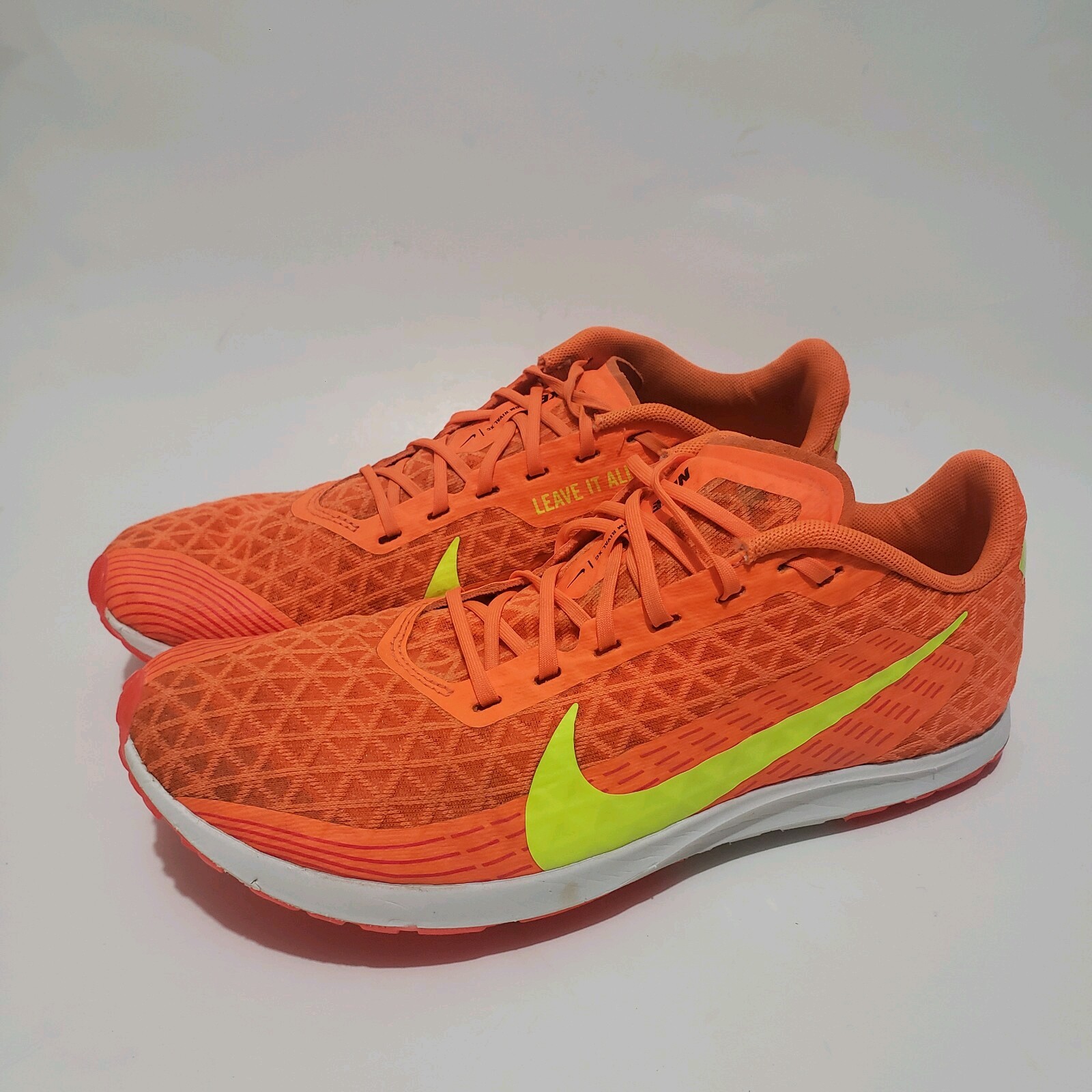 Nike Mens Zoom Rival XC 5 Running Shoes Track Spikes Size 8.5 Orange CZ1795-801