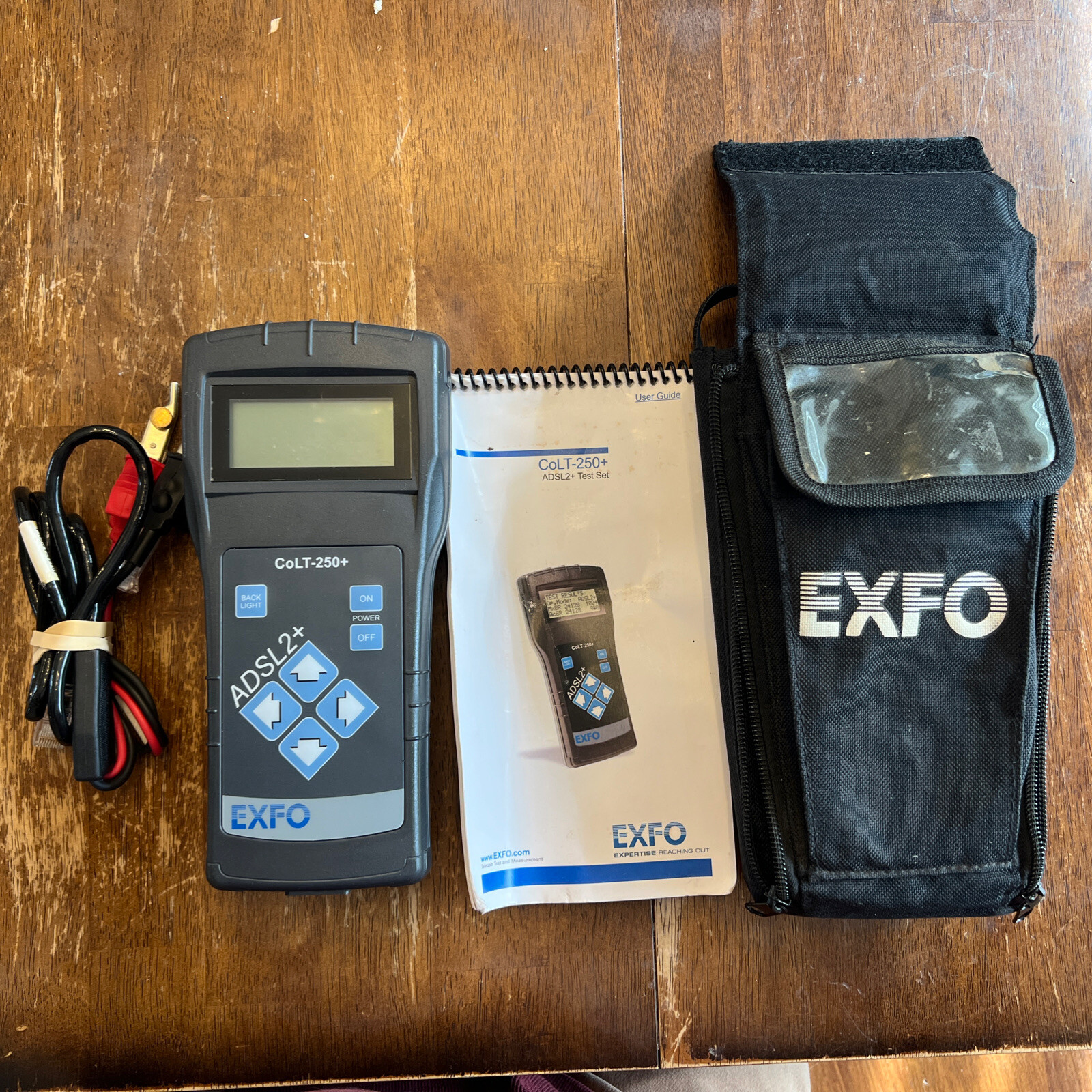 Used coLT-250+ Consultronics ADSL2+ Tester - EXFO - WITH CABLES