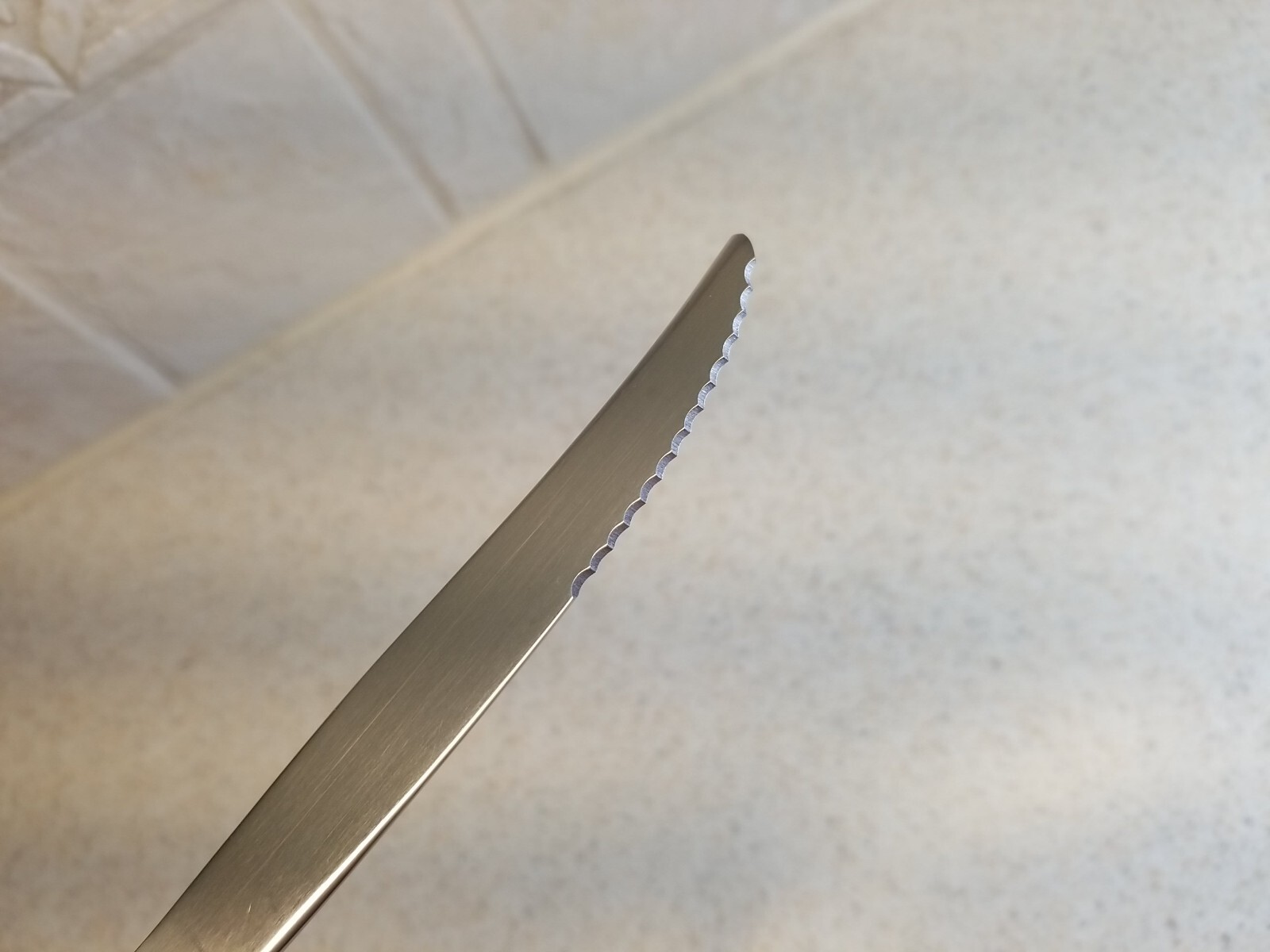 ONEIDA STAINLESS FLATWARE CHATELAINE PATTERN 2 STEAK KNIVES 9 1/8"