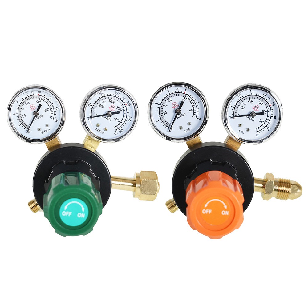 Oxygen And Propane Regulators Oxygen CGA-540 / Acetylene CGA-510 US